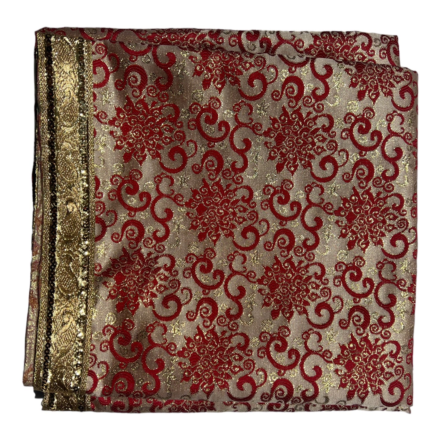 Heavy Embroidery Rumala Sahib Double Set with Gota Lining ( Colors available Red Orange Green Yellow Maroon)