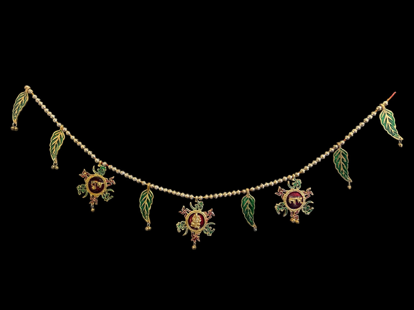 Door Wall Hanging Toran Subh labh ganesh moti Toran for home decor Bandanwar indian traditional hangings