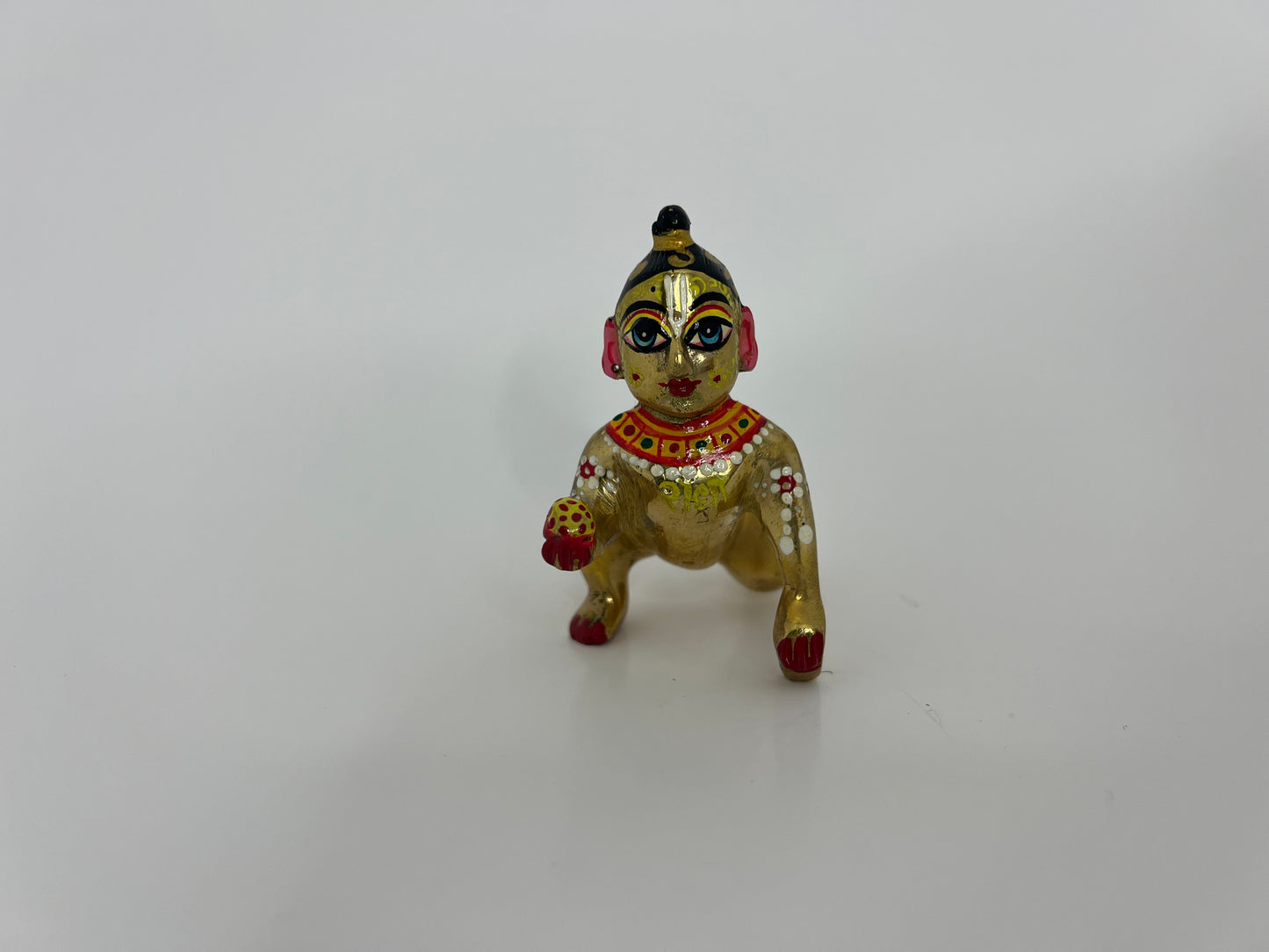 Laddu Gopal Murti / Brass Laddu Gopal Idol Brass / Baby Krishna Bal Gopal Murti Brass / Brass Laddu Gopal
