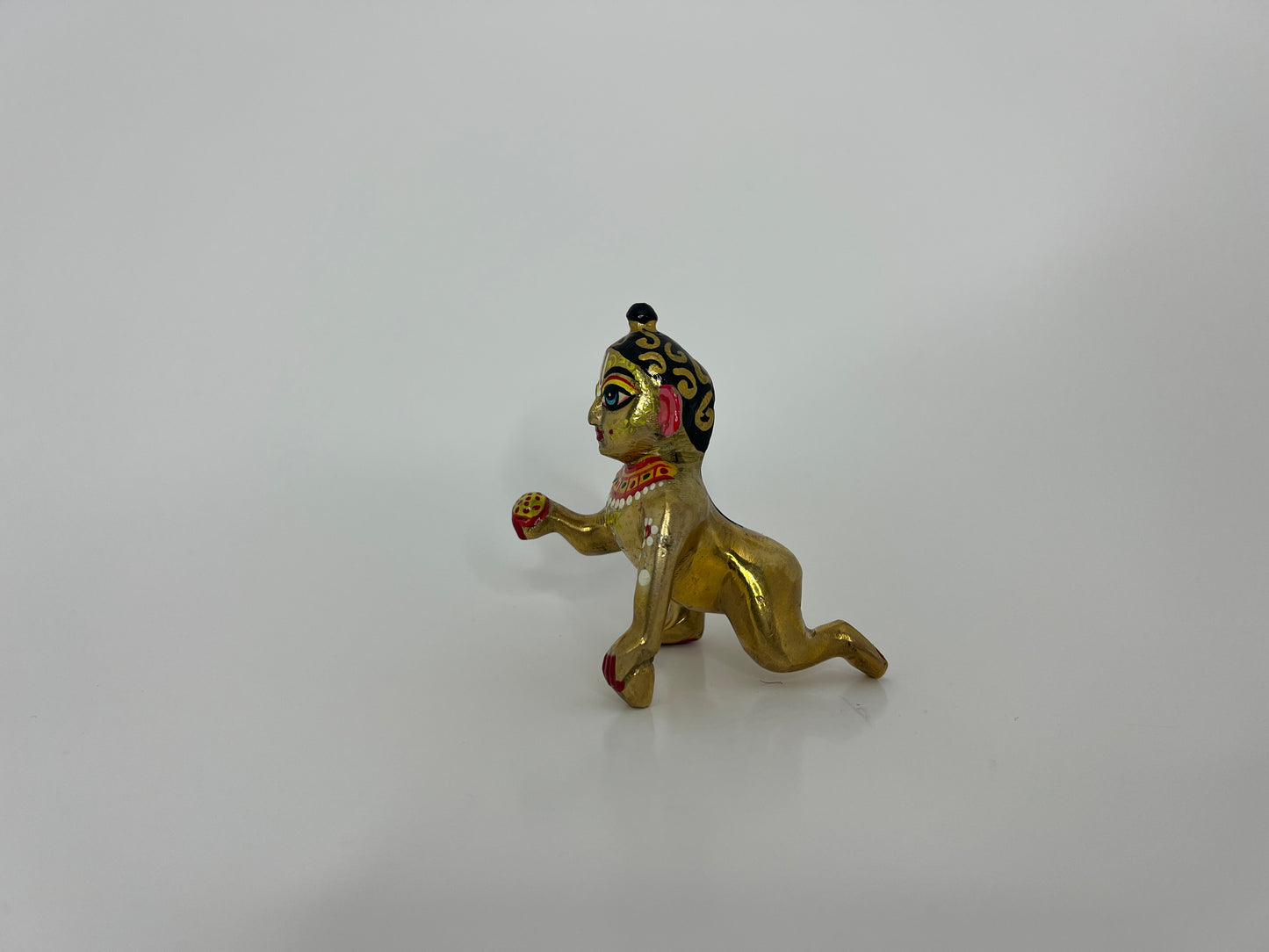 Laddu Gopal Murti / Brass Laddu Gopal Idol Brass / Baby Krishna Bal Gopal Murti Brass / Brass Laddu Gopal