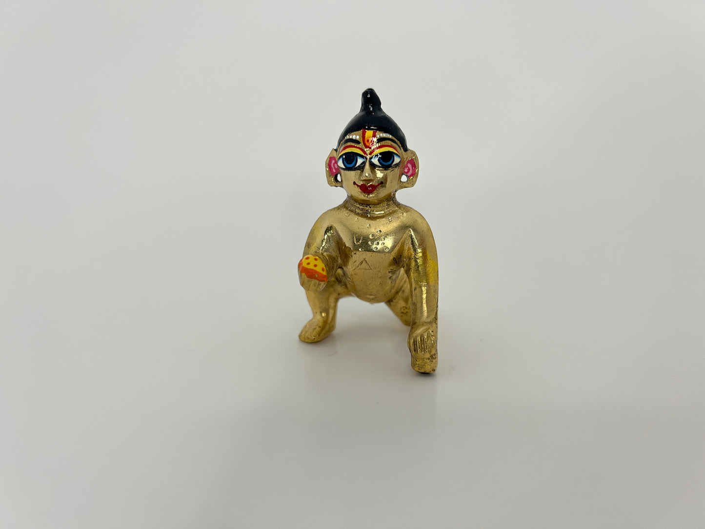 Laddu Gopal Murti / Brass Laddu Gopal Idol Brass / Baby Krishna Bal Gopal Murti Brass / Brass Laddu Gopal