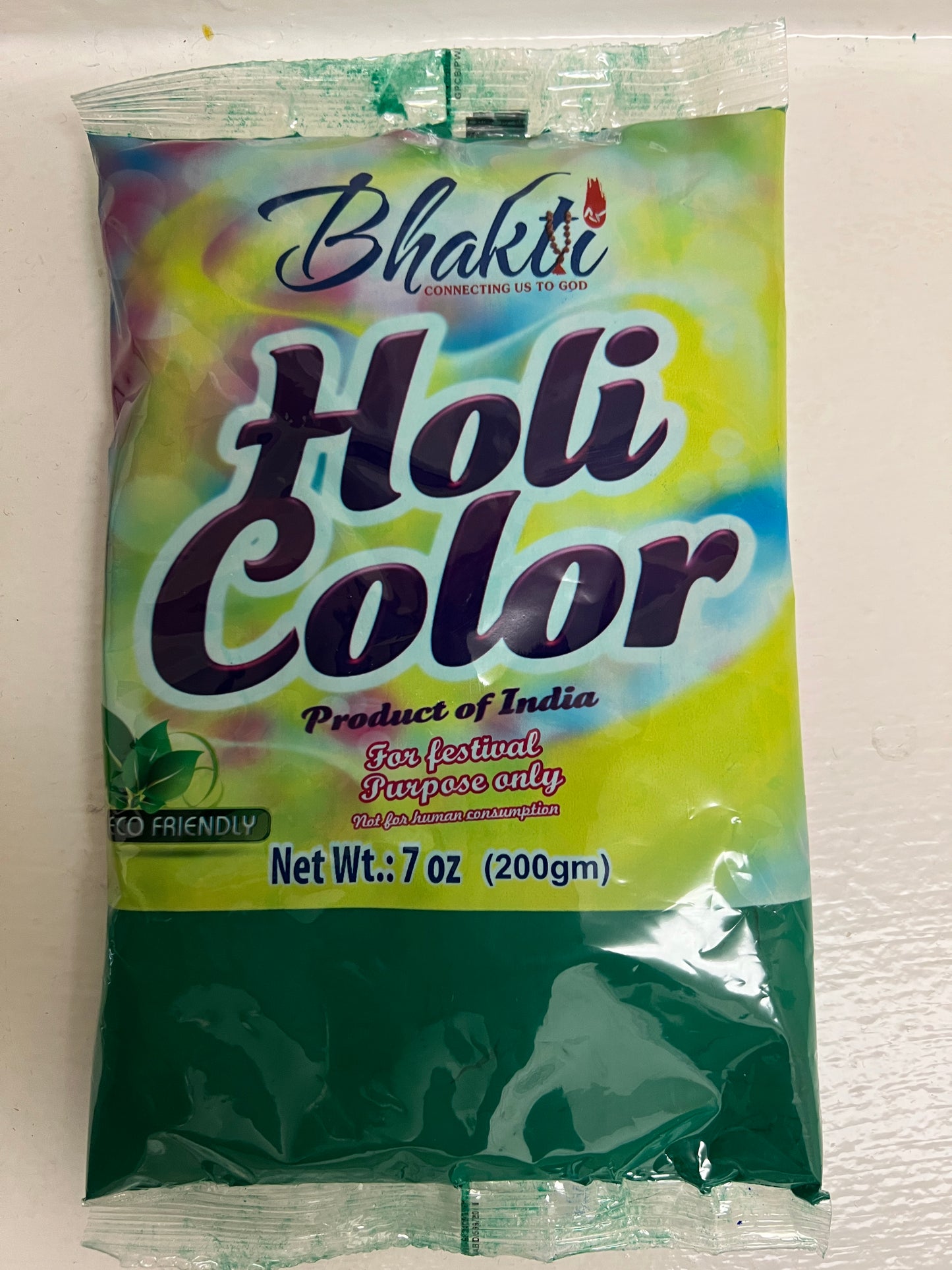 (Pack of 4) Multiple Color Holi Color Powder Packets - Holi Powder, Fun Runs, Backyard Birthday, Youth Group, Color War, Outdoor Fun