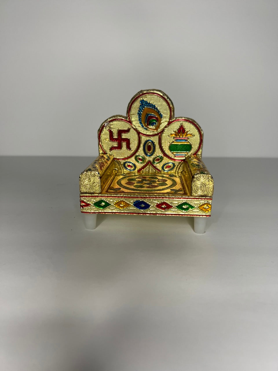 Handicraft wooden singhasan