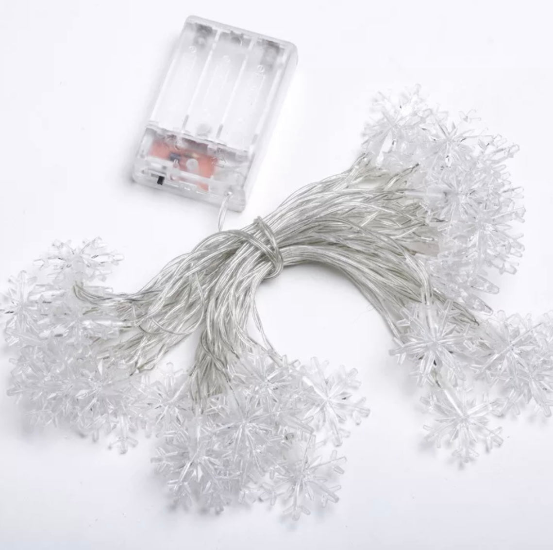 Snowflake LED String Lights | LED Light Battery Operated