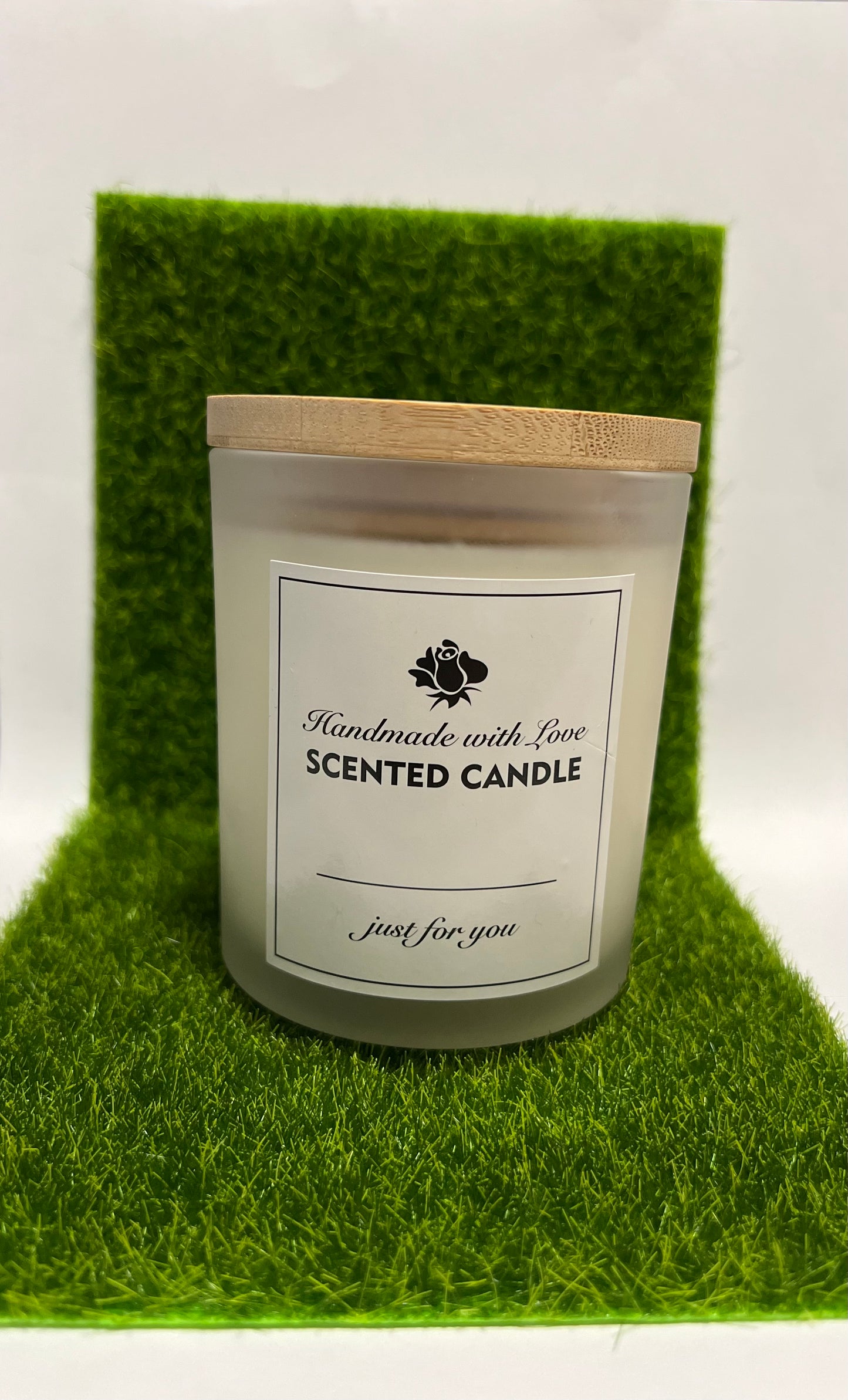 Pure Soy Wax Candles / Handmade Candles / Soy Candles / Multiple Scents / 10 oz Frost Jar Candle / Gift Candle / Homedecor
