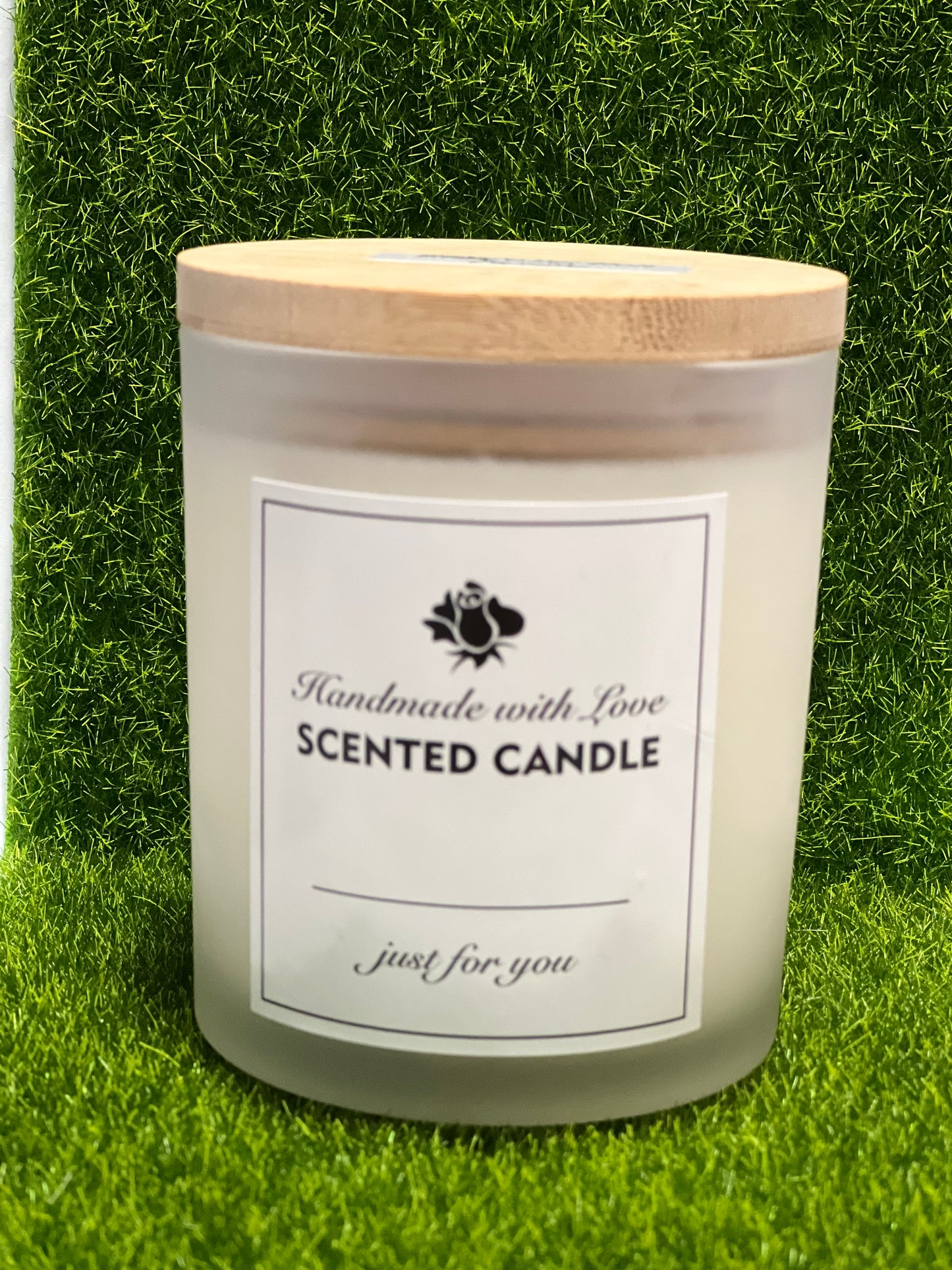 Pure Soy Wax Candles / Handmade Candles / Soy Candles / Multiple Scents / 10 oz Frost Jar Candle / Gift Candle / Homedecor