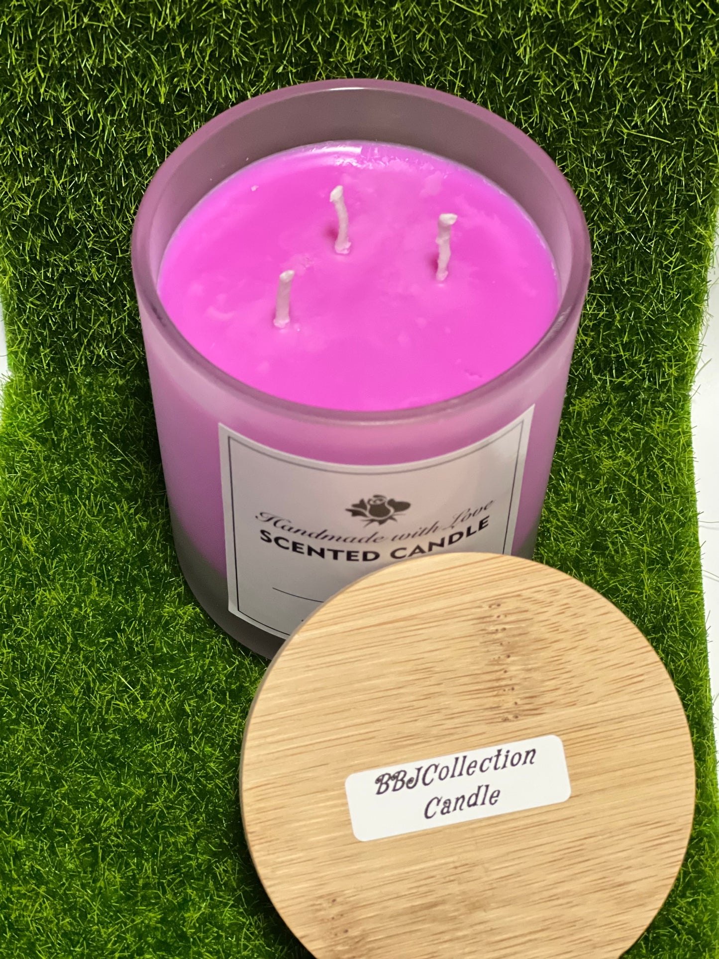 Pure Soy Wax Candles / Handmade Candles / Soy Candles / Multiple Scents / 10 oz Frost Jar Candle / Gift Candle / Homedecor