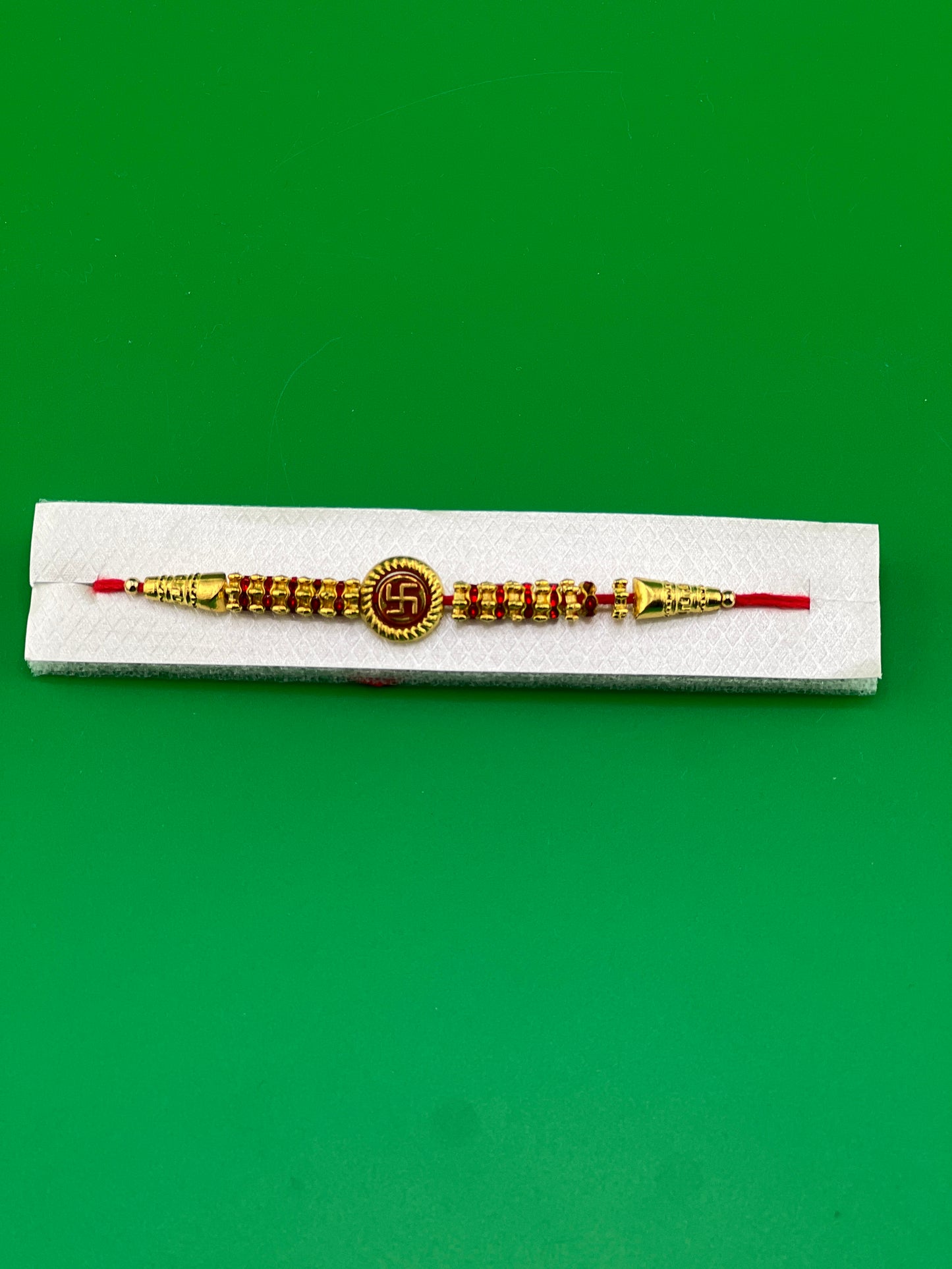 TIED RIBBONS Rakhi for Brother Rakhi for Bhaiya | Roli Chawal TIka - Raksha bandhan Rakhi Bracelet for Brother Rakhi Set | Rakhi Thread | Bhai Rakhi - swastik design