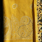 Silk Wool Blend Scarves Stole With Shimmery Crystal Work and Hand Embroidery