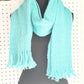 Hand-Knitted Wool Scarves Handmade Woolen Scarves, Double Sided Wrap, Shawl, Christmas Gift, Winter Gift