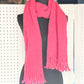 Hand-Knitted Wool Scarves Handmade Woolen Scarves, Double Sided Wrap, Shawl, Christmas Gift, Winter Gift