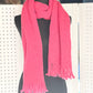 Hand-Knitted Wool Scarves Handmade Woolen Scarves, Double Sided Wrap, Shawl, Christmas Gift, Winter Gift