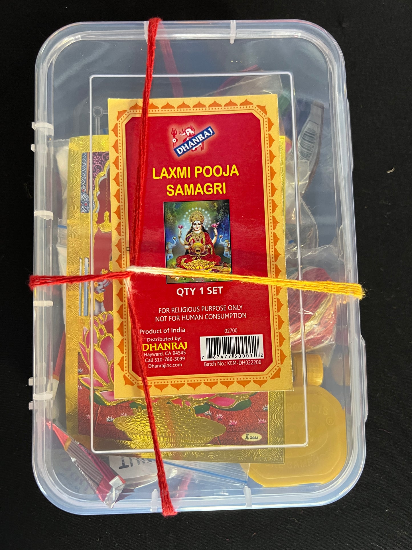 Laxmi Pooja Kit For Religious Purpose Only (Not for human consumption))