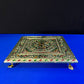 Handmade Meenakari Bajot Indian Chowki Pooja Stool Wooden Pooja Chowki God Sitting Stool Traditional Bajot for God Puja Decor