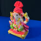 6.5 inch 100% Eco Friendly HandMade Clay Tulsi Ganesha Idol Kit/ For Ganesh Chaturthi/ Living Room & Pooja Room/ Home Decor