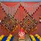 Handmade Door Hanging jhumar Toran for Home Decor, bandhanwar for Home Decor- pom-pom bandhanwar toran