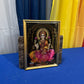 Ganesh Lakshmi 3D Photo Frame, Diwali Pooja, Laxmi Poojan, Hinduism, Indian God Goddess Picture Frame, Religious Framed Poster