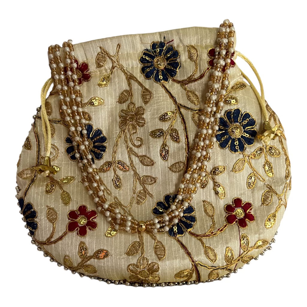 Buy Trendifly Traditional pearl handle Potli bag Bridal Wedding Return Gift  Drawstring batua wholesale for girl ladies shagun guest Baby Shower women  evening party Ethnic Purse Gifting (Set Of 10) at Amazon.in