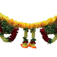 1 Pc Artificial Flower Bandarwal for Door Decoration Multicolor String Toran for Indian Diwali Decorations Items Fancy Garland Door Latkan Hangings Valance Floral Festival Decoration Toran Indian Wedding Decoration