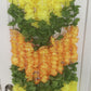 (Pack of 2) Garland for Decoration Long Strands Artificial Flowers, Indian Decor for Pooja/Diwali/Wedding/Christmas ~ 5 feet