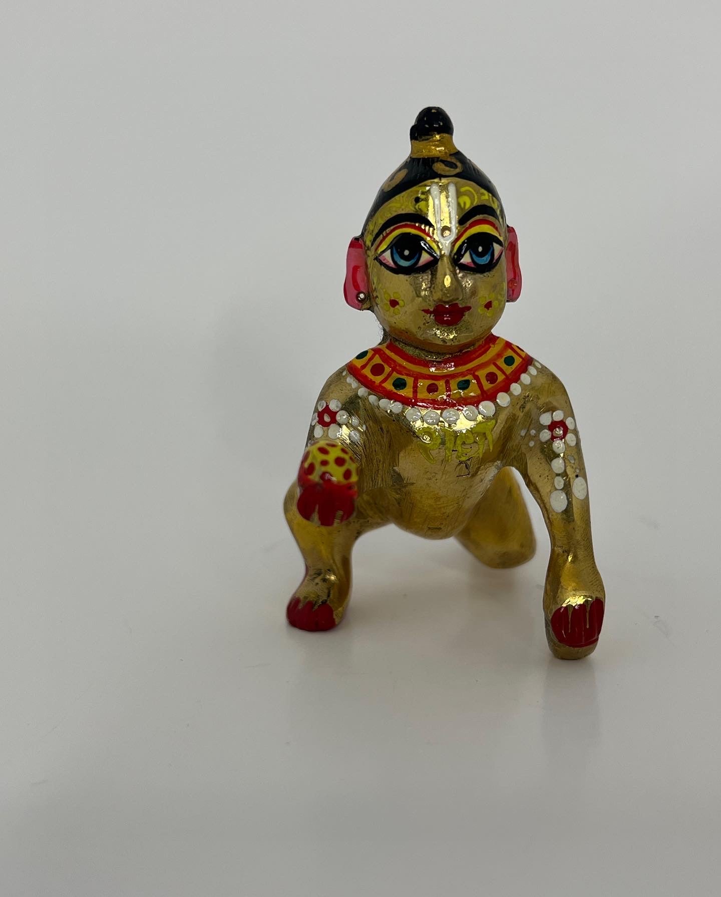 Laddu Gopal Murti / Brass Laddu Gopal Idol Brass / Baby Krishna Bal Gopal Murti Brass / Brass Laddu Gopal