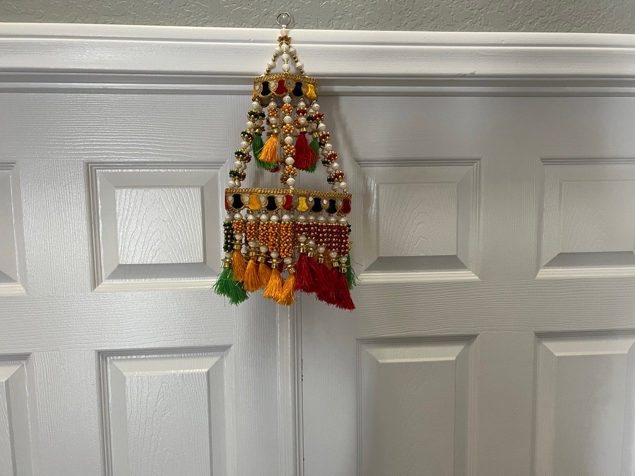 Home Decorations Pom Pom Jhoomar Door Hanging Jhumka Style Latkan Diwali decor Home decor