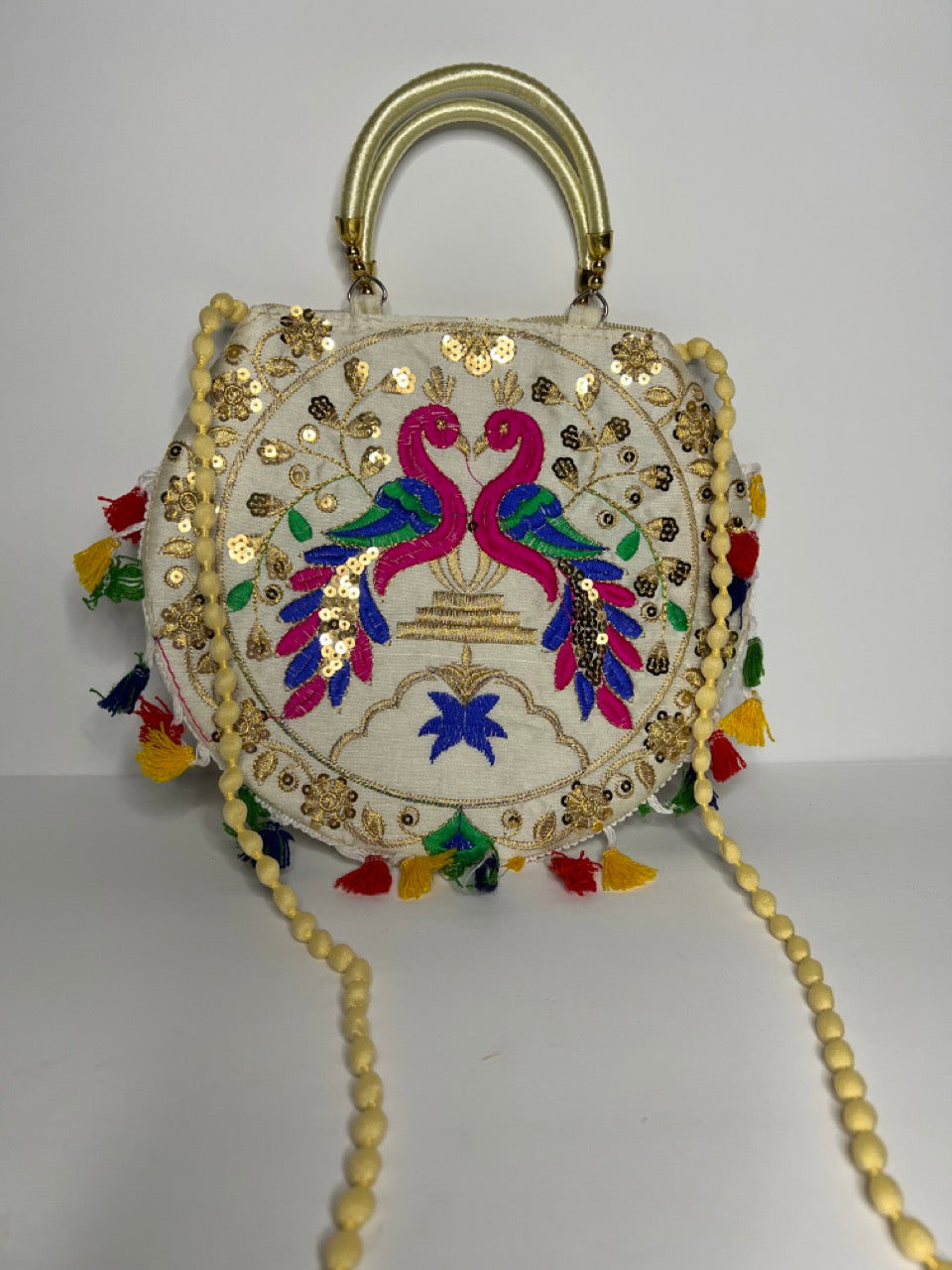 Embroidered Cotton Traditional Ethnic Handbag