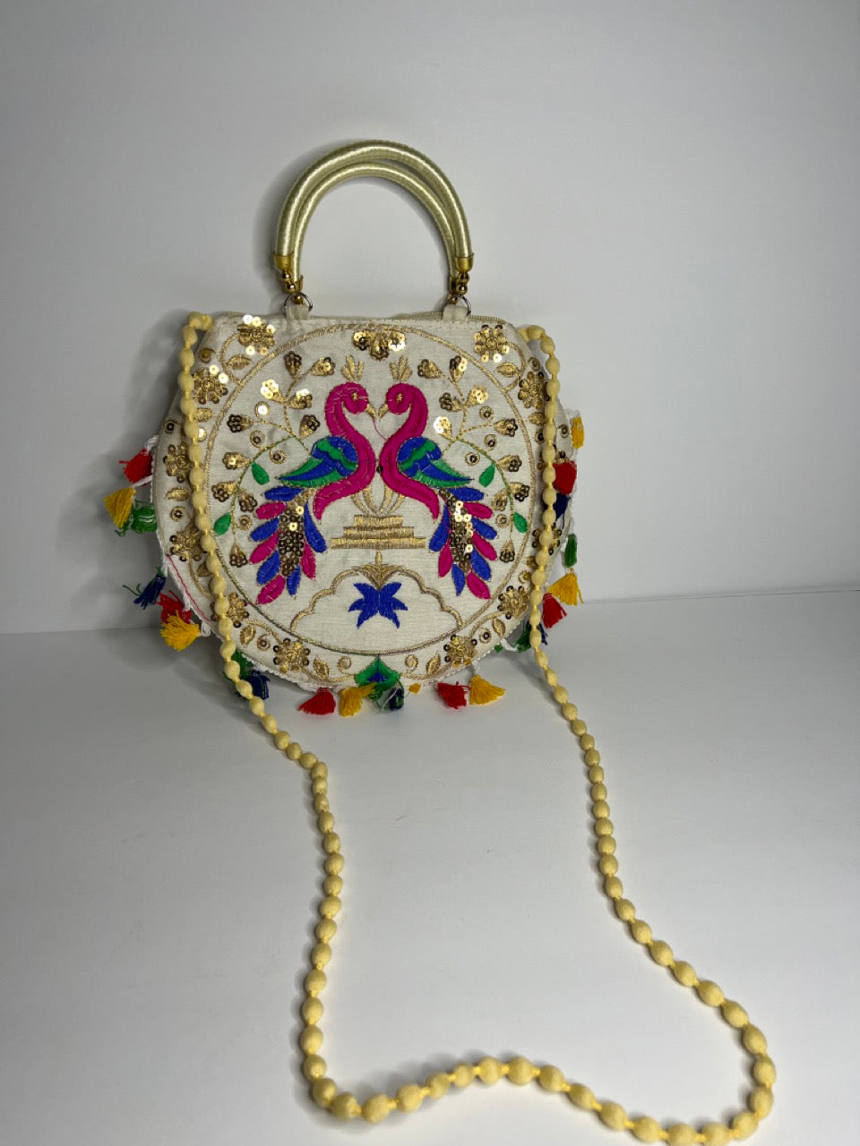 Embroidered Cotton Traditional Ethnic Handbag