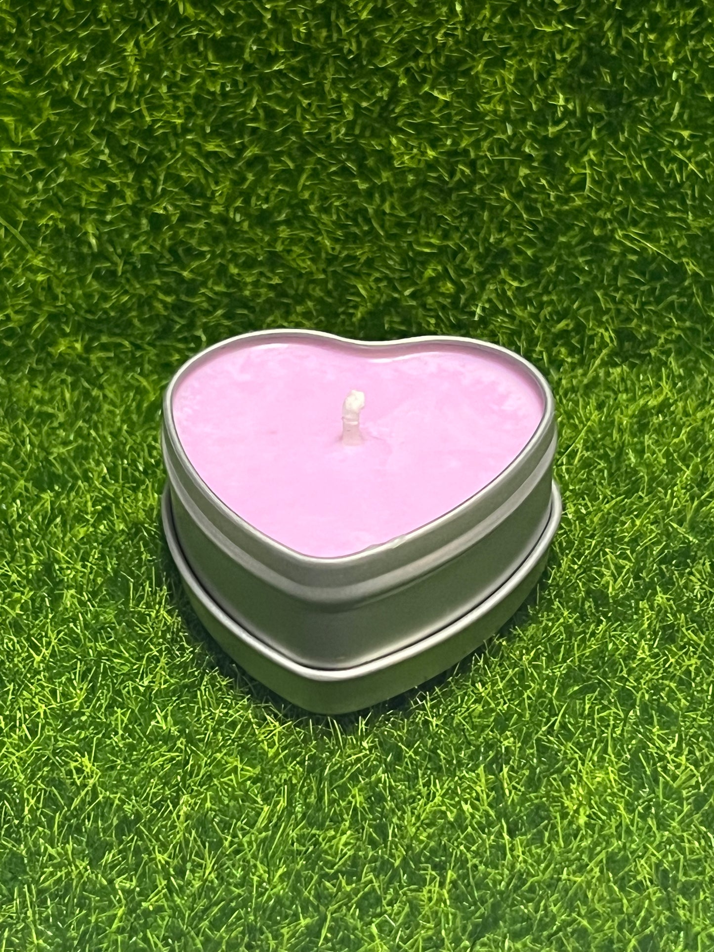 Pure Soy Wax Candles / Handmade Candles / Soy Candles / Heart Candle / Tin Candle / Gift Candle / Homedecor