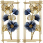 Modern Wall Art Wall Decoration Golden Ginkgo Leaf Metal Wall Sculptures Unique Wall Decor Luxury Gifts for Living Room Bedroom Kitchen Decoration
