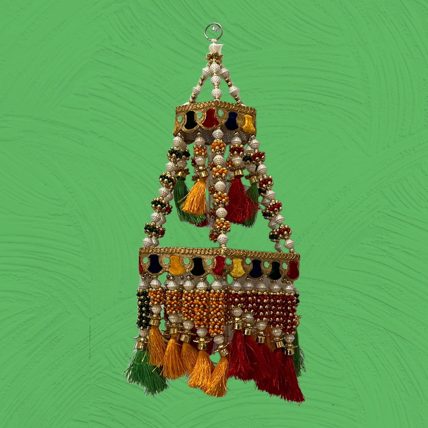 Home Decorations Pom Pom Jhoomar Door Hanging Jhumka Style Latkan Diwali decor Home decor