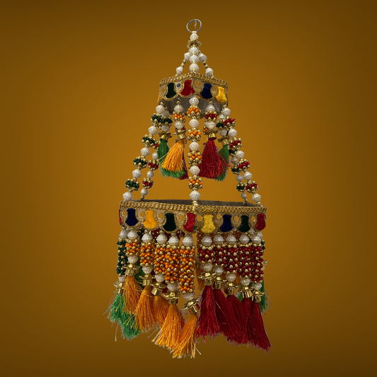 Home Decorations Pom Pom Jhoomar Door Hanging Jhumka Style Latkan Diwali decor Home decor