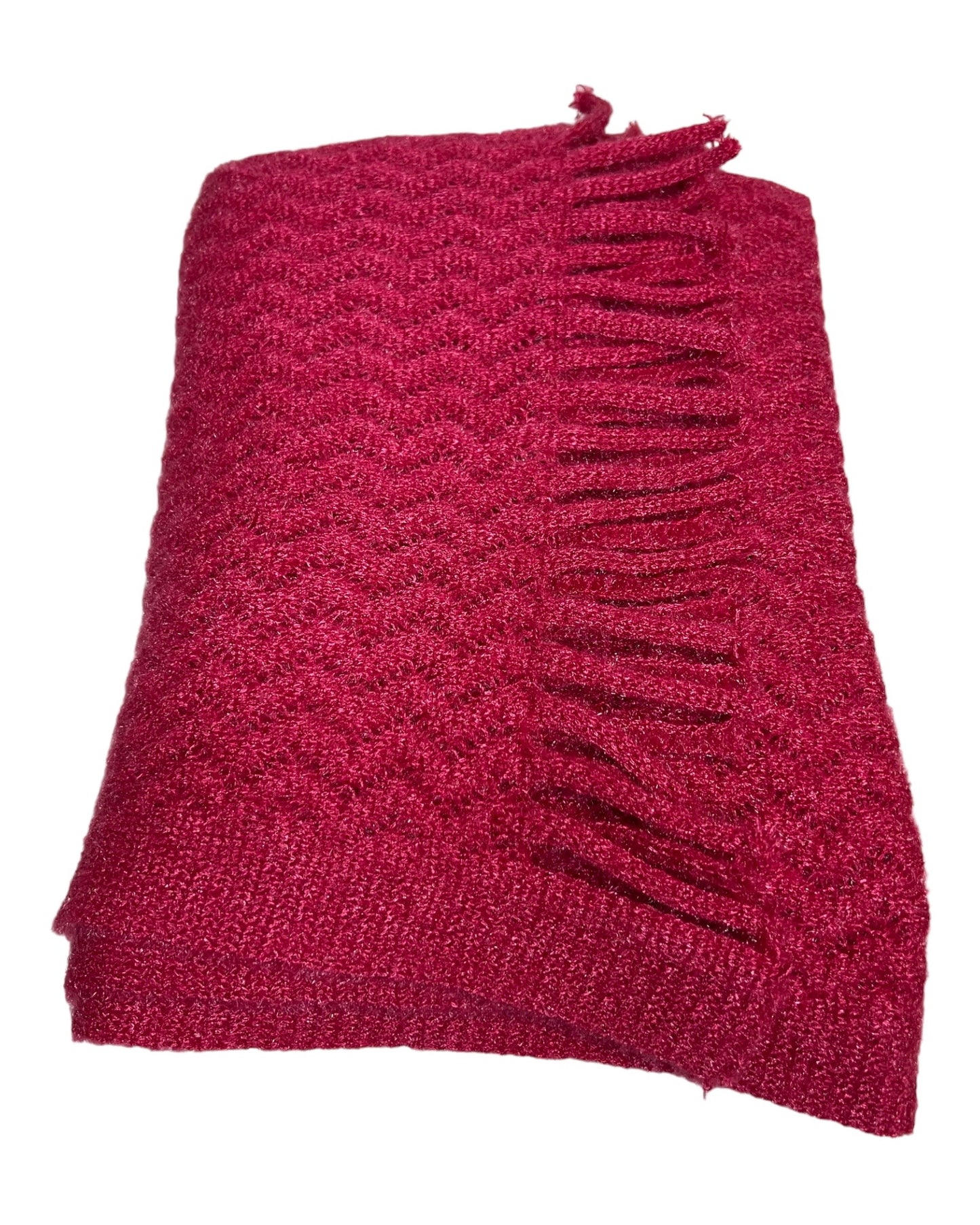 Hand-Knitted Wool Scarves Handmade Woolen Scarves, Double Sided Wrap, Shawl, Christmas Gift, Winter Gift